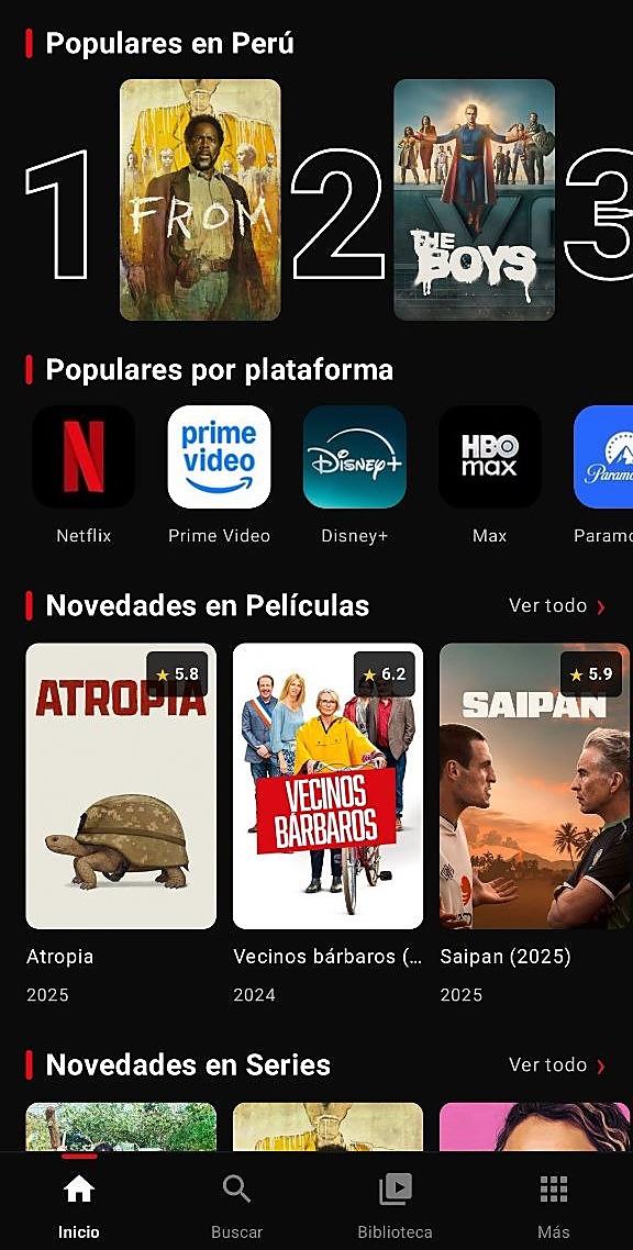 Catálogo por categorías