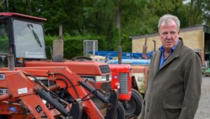 Dándole al tractor